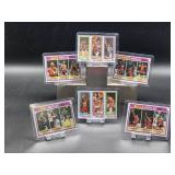 (6) Assorted Vintage 1980 - 81 Topps Basketball Cards