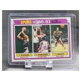 (6) Assorted Vintage 1980 - 81 Topps Basketball Cards