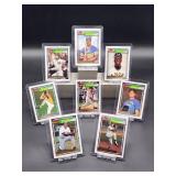 (8) Assorted Vintage 1992 Topps Gold Baseball Rookie Cards