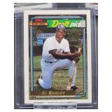 (8) Assorted Vintage 1992 Topps Gold Baseball Rookie Cards