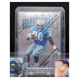 (12) Assorted Vintage Lions HOF Great "Barry Sanders" NFL Football Cards