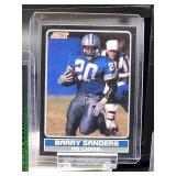 (12) Assorted Vintage Lions HOF Great "Barry Sanders" NFL Football Cards