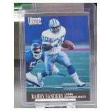 (12) Assorted Vintage Lions HOF Great "Barry Sanders" NFL Football Cards