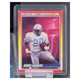 (12) Assorted Vintage Lions HOF Great "Barry Sanders" NFL Football Cards