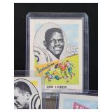 (11) Assorted Vintage 1961 Nu Football Cards