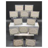 (12) Assorted Vintage 1961 Nu Football Cards