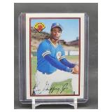 Vintage 1989 Bowman Baseball Mariners HOF Great "Ken Griffey Jr" Rookie Card #220