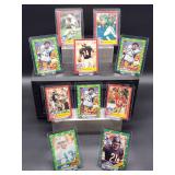(10) Assorted Vintage 1985 & 1986 Topps Hall of Fame Football Cards