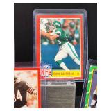 (10) Assorted Vintage 1985 & 1986 Topps Hall of Fame Football Cards