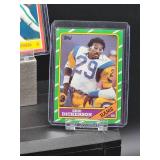 (10) Assorted Vintage 1985 & 1986 Topps Hall of Fame Football Cards