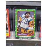 (10) Assorted Vintage 1985 & 1986 Topps Hall of Fame Football Cards