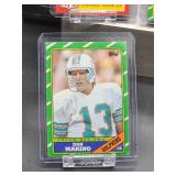 (10) Assorted Vintage 1985 & 1986 Topps Hall of Fame Football Cards