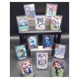 (12) Assorted Lions HOF Great "Barry Sanders" NFL Football Cards