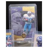 (12) Assorted Lions HOF Great "Barry Sanders" NFL Football Cards