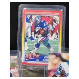 (12) Assorted Lions HOF Great "Barry Sanders" NFL Football Cards