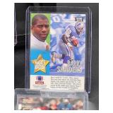 (12) Assorted Lions HOF Great "Barry Sanders" NFL Football Cards