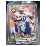 (12) Assorted Lions HOF Great "Barry Sanders" NFL Football Cards