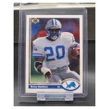 (12) Assorted Lions HOF Great "Barry Sanders" NFL Football Cards