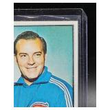 Vintage 1974 - 75 Topps Hockey Red Wings HOF Coach "Scotty Bowman" Card #261