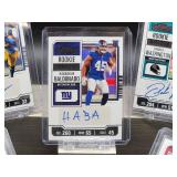 (5) Assorted Autographed NFL Football Rookie Cards