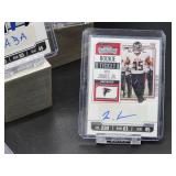(5) Assorted Autographed NFL Football Rookie Cards