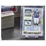 (5) Assorted Limited Edition Autographed NFL Football Rookie Cards