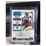 (7) Assorted NFL Autographed Rookie Cards
