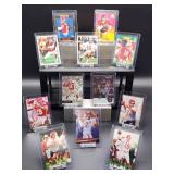 (12) Assorted Vintage 49er HOF Great "Joe Montana" NFL Football Cards