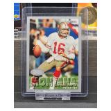 (12) Assorted Vintage 49er HOF Great "Joe Montana" NFL Football Cards