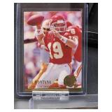 (12) Assorted Vintage 49er HOF Great "Joe Montana" NFL Football Cards