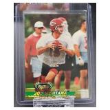 (12) Assorted Vintage 49er HOF Great "Joe Montana" NFL Football Cards