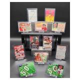 (12) Assorted Vintage 49er HOF Great "Joe Montana" NFL Football Cards