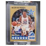 (12) Assorted Vintage Bulls HOF Great "Scottie Pippen" NBA Basketball Cards