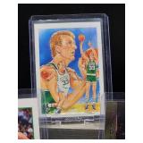 (12) Assorted Vintage Celtics HOF Great "Larry Bird" NBA Basketball Cards
