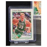 (12) Assorted Vintage Celtics HOF Great "Larry Bird" NBA Basketball Cards