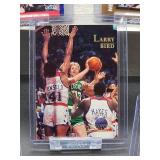 (12) Assorted Vintage Celtics HOF Great "Larry Bird" NBA Basketball Cards