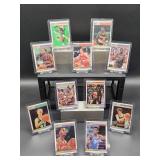 (11) Assorted Vintage 1987-88 Fleer Basketball Cards