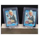 (2) 1997 Bowman Baseball Miguel Tejada Rookie Cards #411