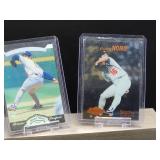 (2) Assorted 1995 Los Angeles Dodgers Great "Hideo Nomo" Rookie Cards