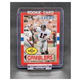 Vintage Pre NFL 1985 Topps USFL Football Houston Gamblers "Jim Kelly" Rookie Card #45