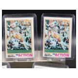 (5) Vintage 1982 Topps Football Bears HOF Great Walter Payton "The Sweetness" Cards
