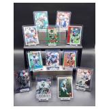 (12) Assorted Lions HOF Great "Barry Sanders" NFL Football Cards