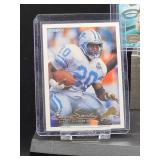 (12) Assorted Lions HOF Great "Barry Sanders" NFL Football Cards