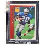 (12) Assorted Lions HOF Great "Barry Sanders" NFL Football Cards