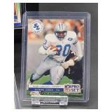 (12) Assorted Lions HOF Great "Barry Sanders" NFL Football Cards