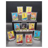 (12) Assorted Vintage 1972-73 Topps Basketball Cards