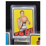 (12) Assorted Vintage 1972-73 Topps Basketball Cards