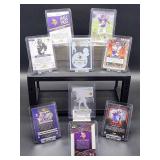 (9) Assorted Minnesota Vikings Football Cards