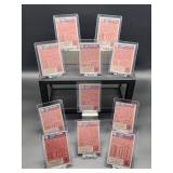 (11) Assorted Vintage 1985 Topps Football Cards