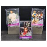 (3) Assorted Vintage 1993-94 Topps Stadium Club Beam Team Player Cards